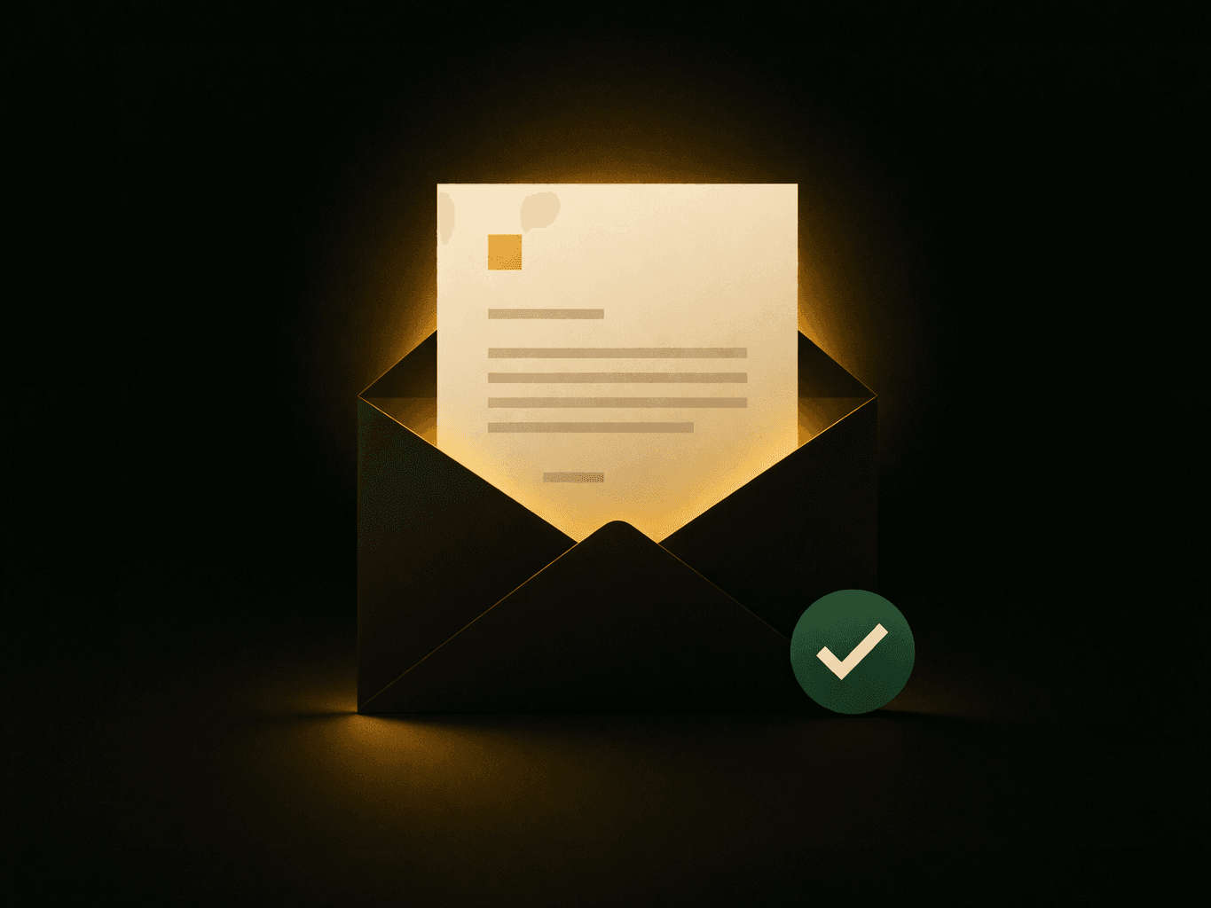 Votre lettre, prête à envoyer